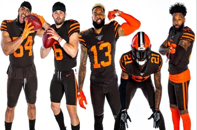 Cleveland Browns will sport Color Rush as their primary uniforms