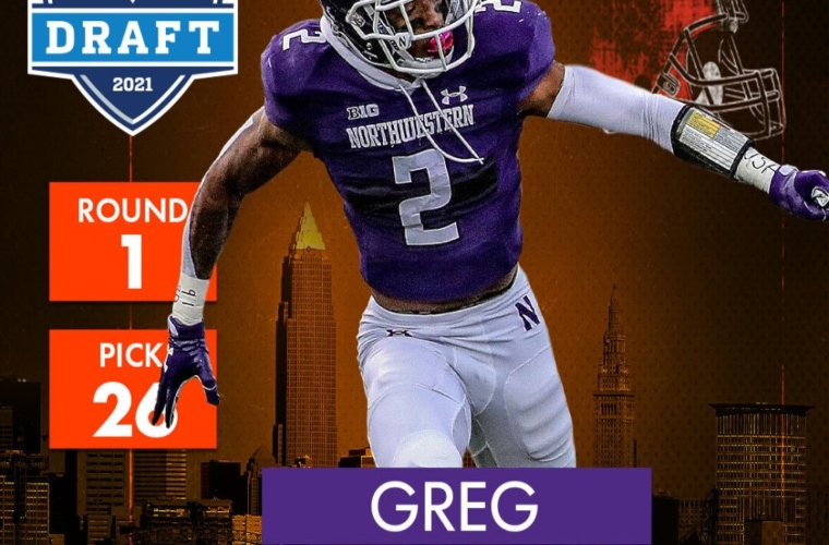 NFL on X: With the No. 26 overall pick in the 2021 @NFLDraft, the @Browns  select CB Greg Newsome II! 