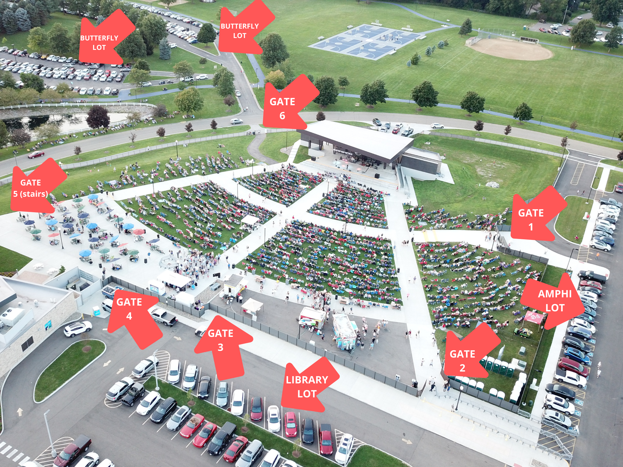 JA-GATE-MAP - The Nash Family Jackson Amphitheater