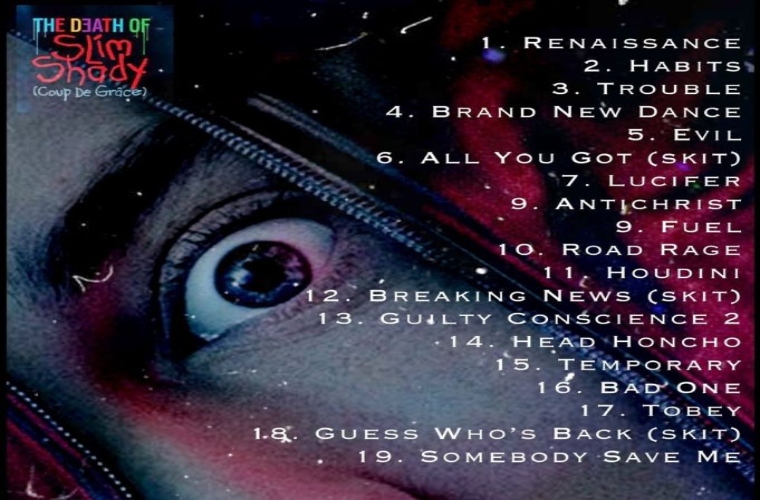 Eminem Unveils Tracklist For ‘The Death Of Slim Shady (Coup De Grâce ...